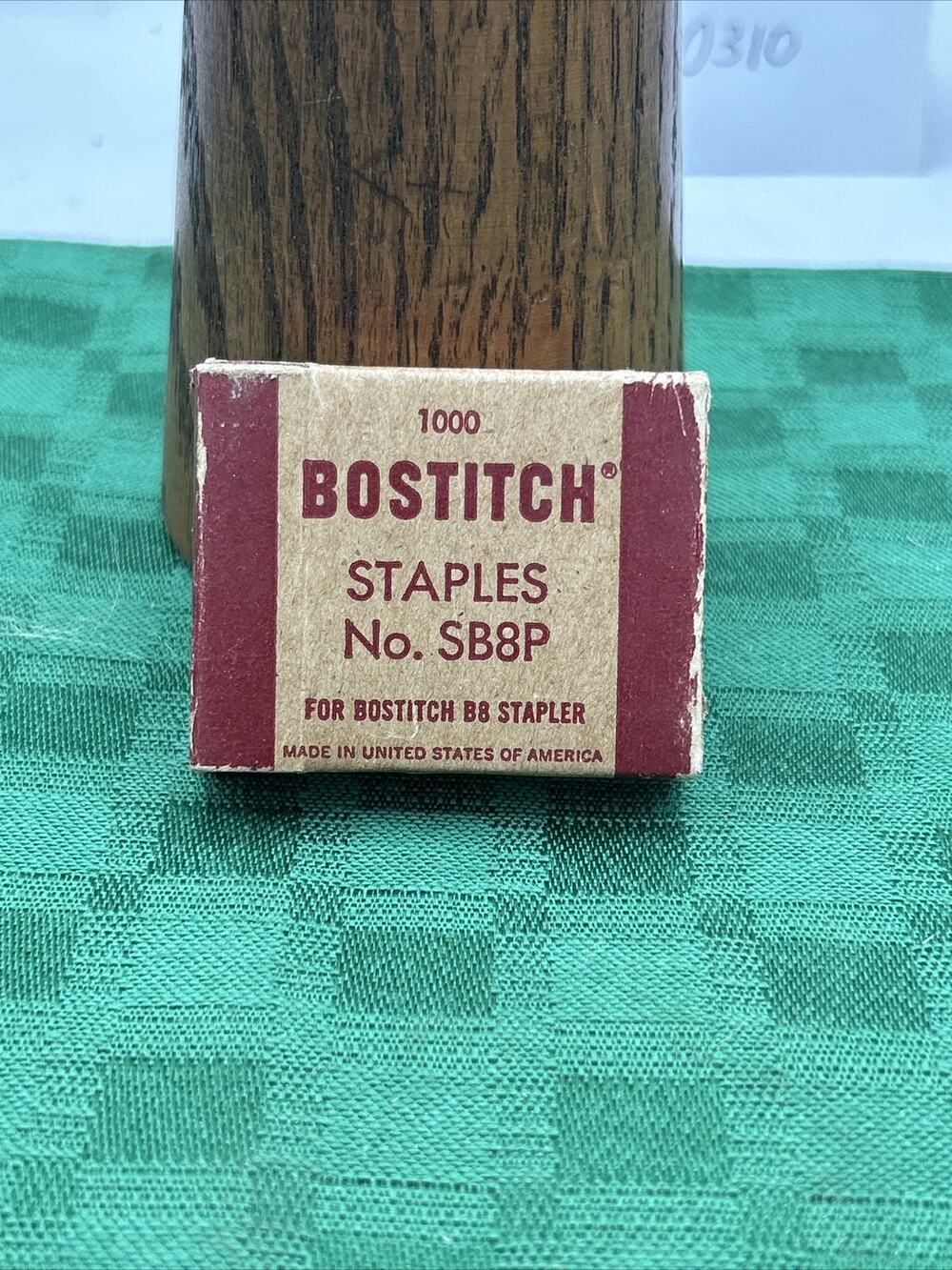 Vintage Full Box Bostitch Staples For B8 Stapler SB8P